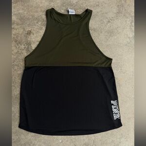PINK Victoria's Secret Olive Tank Top